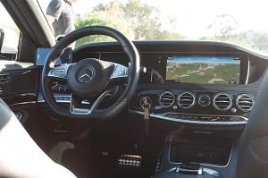 Flota Class Taxi Bilbao - Interior Clase S largo AMG Class Taxi Mercedes Bilbao